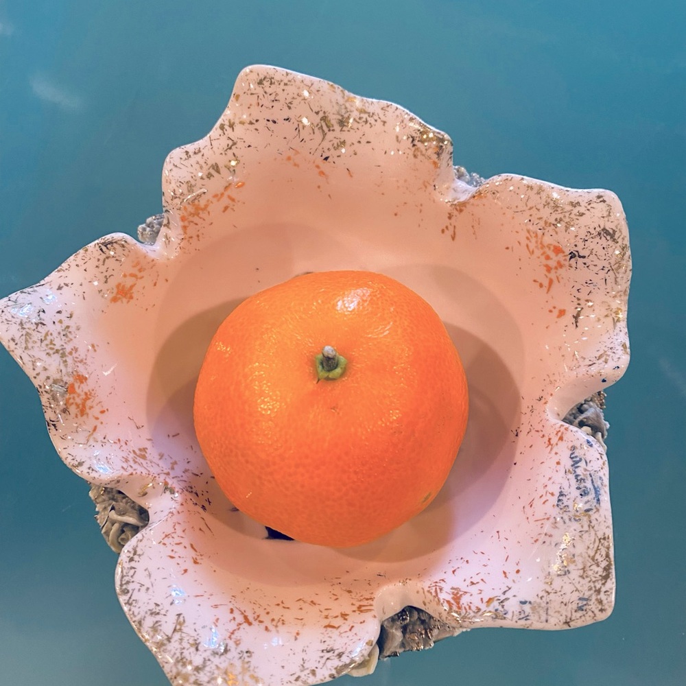 Vintage *rose* small dish